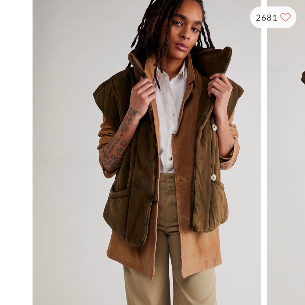 Free People Roll With Us Puffer Vest